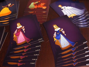 Image of Historical Disney Princesses - COMPLETE PRINT SET
