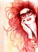 Image of FASHION SKETCH *original watercolor