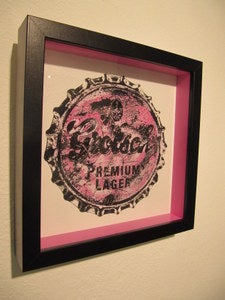 Image of Demon Thirst Grolsch Pink Media on Canvas by K-GUY