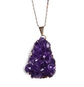 Image of Raw Amethyst Necklace