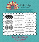 Image of Flags & Tags Dies and Stamp Set