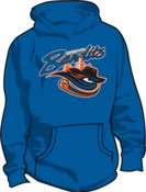 Image of Chicago Bandits Logo Hoodie (Blue)