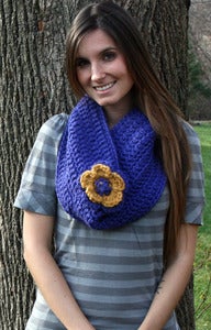 Image of Hand Knit Scarf/Shawl