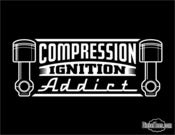 Image of Compression Ignition Addict T Shirt