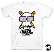 Image of (M) "NERDY TO THE BONE" TEE