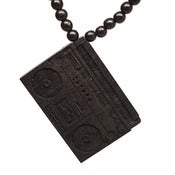 Image of GOOD WOOD - BIG BOOMBOX NECKLACE