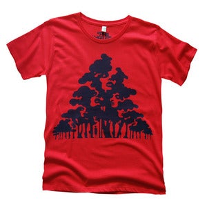 Image of The Wood for the Trees - Women's Red/de Mujer en Rojo