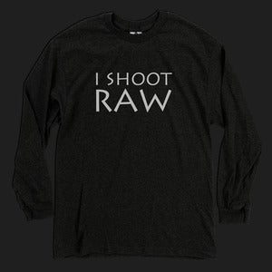 Image of I Shoot RAW - Long Sleeve Shirt