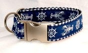 Image of Maine Lobster & Gingham Dog Collar