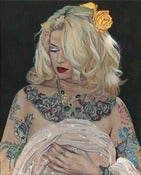 Image of Chantal/Original Framed Painting/11x14