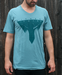 Image of Steel Blue Relaxed Fit Witness This Icon Men's Tee
