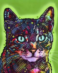 Image of The Watchful Cat PRINT