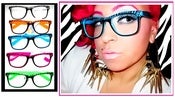 Image of ●!Neon ZeBraLicious!●     ♥Nerdy Frames♥
