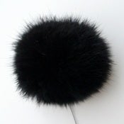 Image of KANIN, sort blank 7 cm