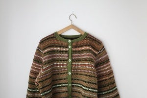 Image of 1970s multi colour cardigan {SOLD}