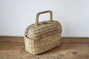 Image of 1950s little basket bag