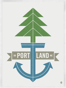 Image of Portland Print