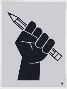 Image of Power To The Pencil Print