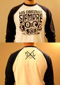 Image of CAMISETA BASEBALL - NUEVO LOGO  "Los Carnales - SIEMPRE LOCO"
