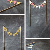 Image of Custom Cake Bunting