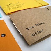 Image of 50 - Custom Mini Matchbook Notebook business cards, give aways, party favors, promotional pieces etc