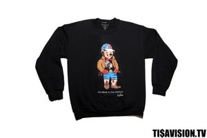 Image of TI$A INDIAN HEAD BEAR SWEATSHIRT