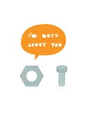 Image of Nuts About You Greetings Card