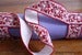 Image of Red Vintage Trim Yoga Mat Strap *only one left!*