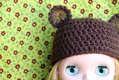 Image of Little Brown Bear Blythe Hat