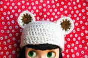 Image of Polar Bear Blythe Crocheted Hat