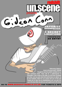 Image of Redshift Un.Scene presents....Gideon Conn