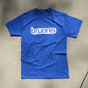 Image of BRUONIS ORIGINAL TEE - ROYAL/WHITE