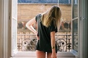 Image of Girl in the window