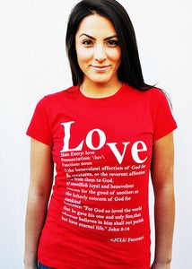 Image of 037-LOVE DEFINED -Christian T-Shirt