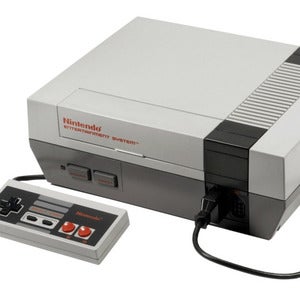 Vintage collector Nintendo NES console