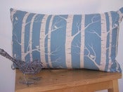 Image of Sage Birch Throw Cushion - 50cm x 30cm