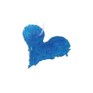 Image of Turquoise Pâte de Verre hanging