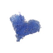 Image of Sky Blue Pâte de Verre hanging