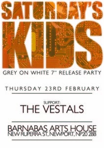 Image of Saturday's Kids Release Party Ticket @ Barnabas Arts House