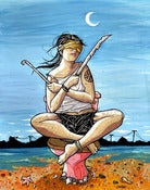 Image of 2 of Swords Print