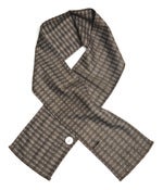 Image of SASH-AY SCARF Scottish Heritage Flash Tweed, Brown
