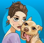 Image of Hug-a-Bull Giclée Print