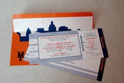 Image of Baseball Ticket Invitations