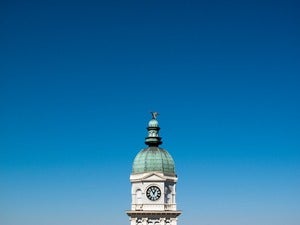 Image of Athens Under Blue Sky