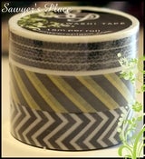 Image of Sampson Collection 3 Set - Japanese Masking Tape - 3 rolls 15mm x 15m