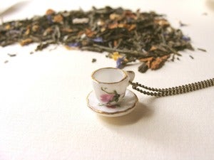 Image of Harriet (I love tea) Colgante/Necklace