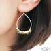 Image of Teardrop Hex Earrings