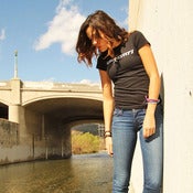 Image of Disastr77 Logo Ladies Tee