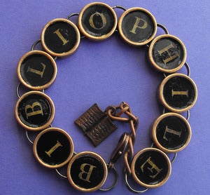 Image of Book Lovers Bibliophile Bracelet