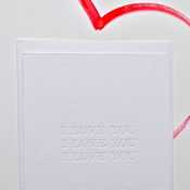 Image of I LOVE YOU Card